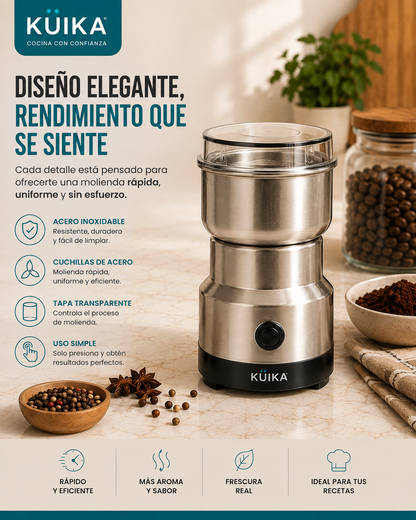 Molino Eléctrico para Café y Especias